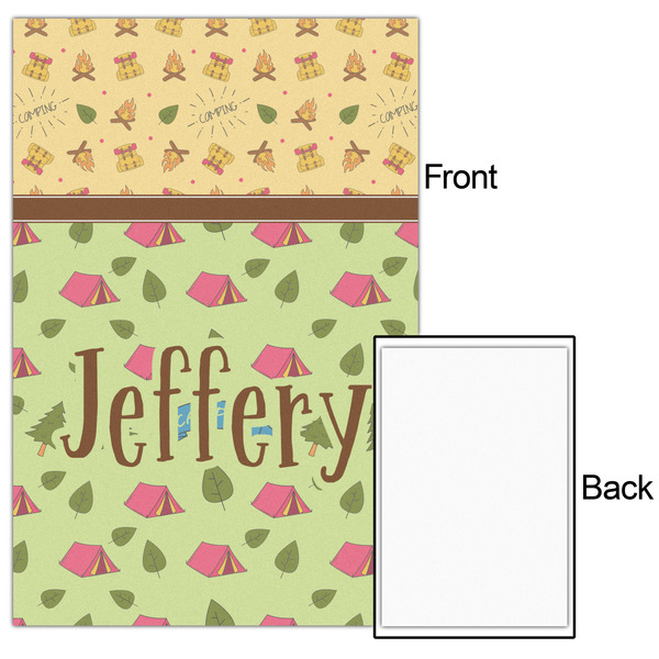 Summer Camping 20x30 - Matte Poster - Front & Back