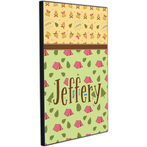 Summer Camping 20x30 Wood Print - Angle View