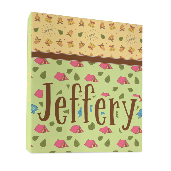 Summer Camping 3 Ring Binders - Full Wrap - 1" - FRONT