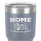Summer Camping 30 oz Stainless Steel Ringneck Tumbler - Grey - Close Up