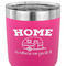 Summer Camping 30 oz Stainless Steel Ringneck Tumbler - Pink - CLOSE UP