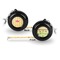 Summer Camping 6-Ft Pocket Tape Measure with Carabiner Hook - Front and Back