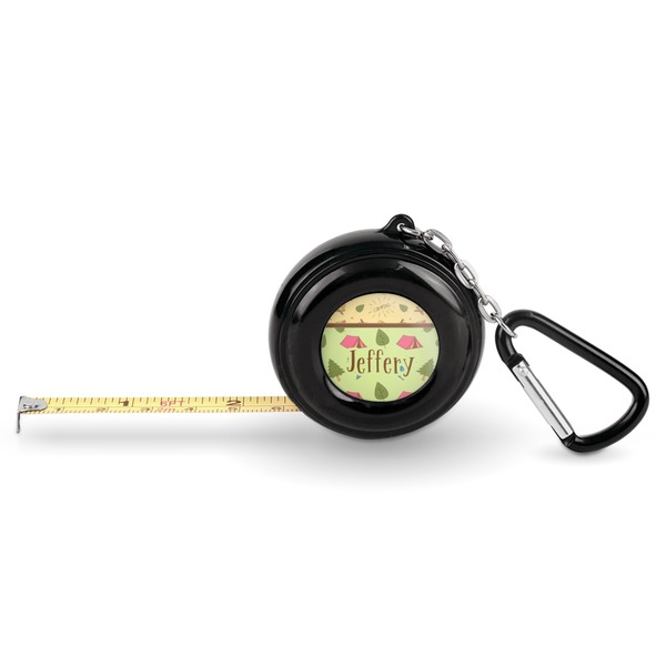 Custom Summer Camping Pocket Tape Measure - 6 Ft w/ Carabiner Clip (Personalized)