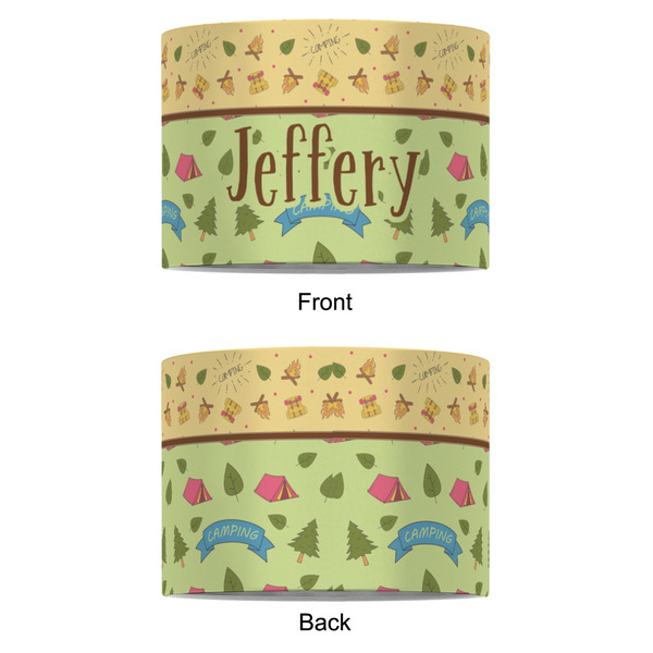 Summer Camping 8" Drum Lampshade - APPROVAL (Fabric)