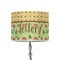Summer Camping 8" Drum Lampshade - ON STAND (Poly Film)