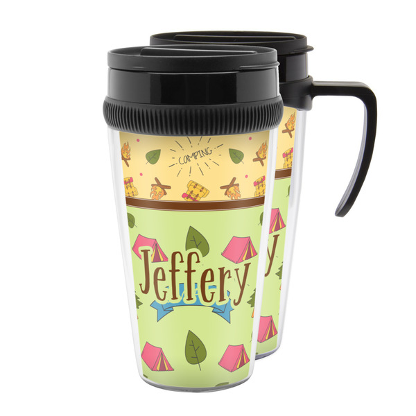 Custom Summer Camping Acrylic Travel Mug (Personalized)