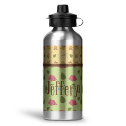 Summer Camping Water Bottle - Aluminum - 20 oz (Personalized)