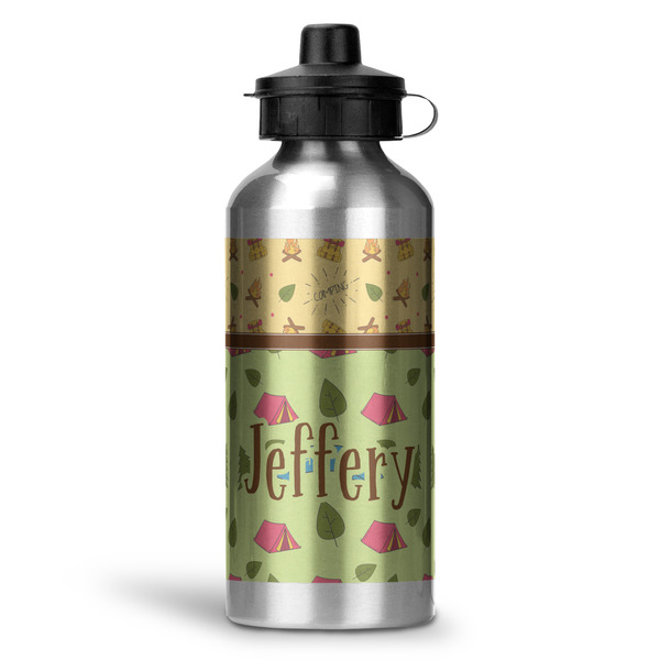 Custom Summer Camping Water Bottles - 20 oz - Aluminum (Personalized)