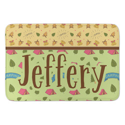 Summer Camping Anti-Fatigue Kitchen Mat (Personalized)