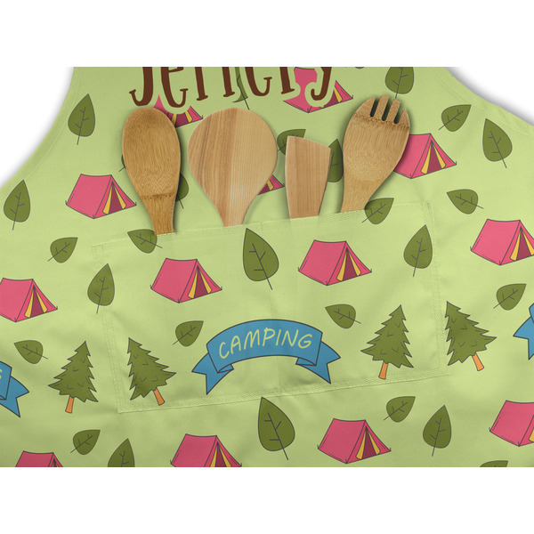 Summer Camping Apron - Pocket Detail with Props