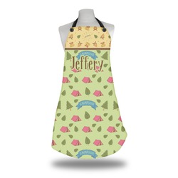 Summer Camping Apron w/ Name or Text