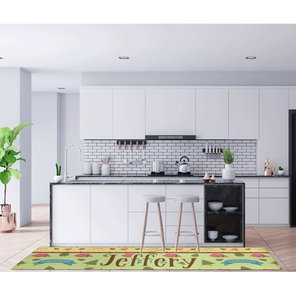 Summer Camping Area Rug Sizes