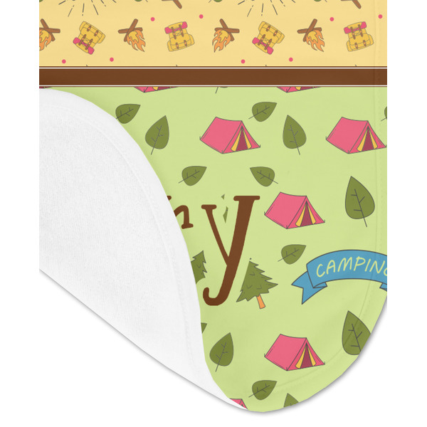 Summer Camping Baby Bib - AFT detail