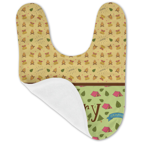 Summer Camping Baby Bib - AFT folded