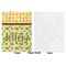 Summer Camping Baby Blanket (Single Sided - Printed Front, White Back)