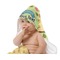 Summer Camping Baby Hooded Towel on Child