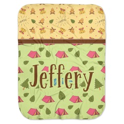 Summer Camping Baby Swaddling Blanket (Personalized)
