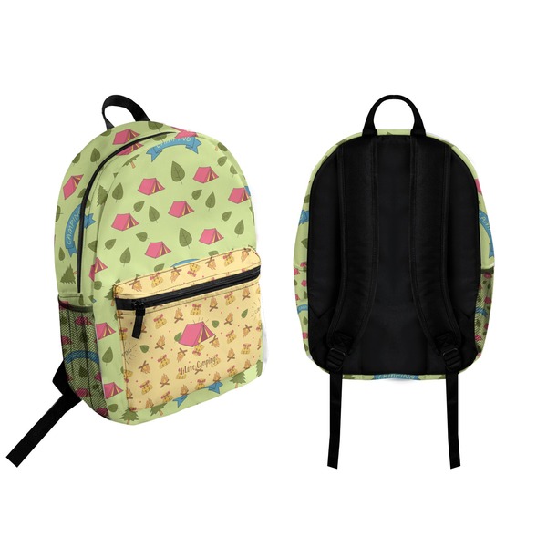 Summer Camping Backpack front and back - Apvl