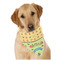 Summer Camping Dog Bandana Scarf w/ Name or Text