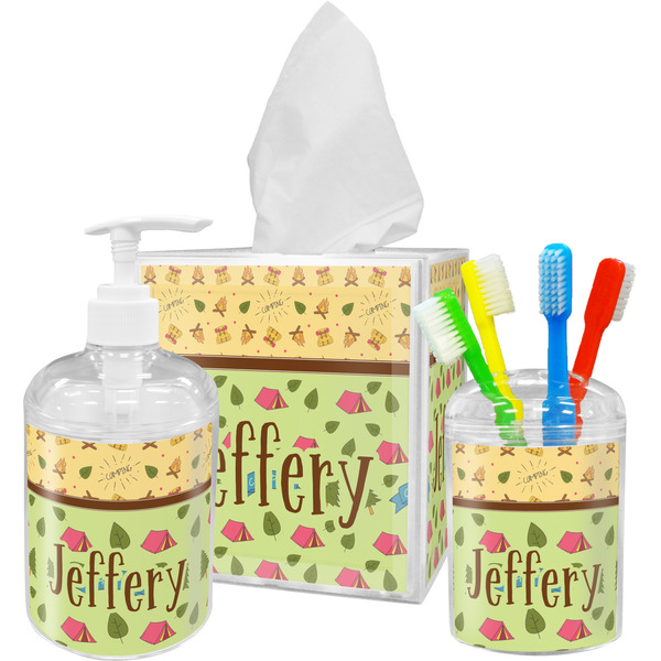 Summer Camping Bathroom Accessories Set (Personalized)