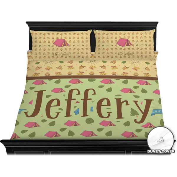 Summer Camping Bedding Set (King) - Duvet