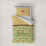 Summer Camping Duvet Cover Set - Twin XL (Personalized)