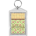 Summer Camping Bling Keychain (Personalized)