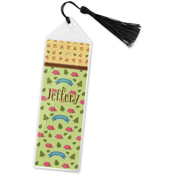 Custom Summer Camping Book Mark w/Tassel (Personalized)