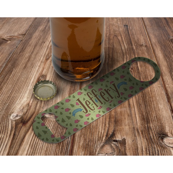 Summer Camping Bottle Opener - In Use