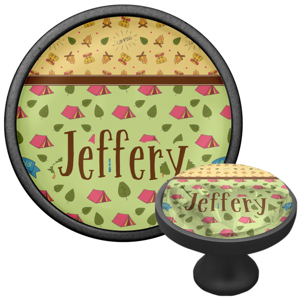 Summer Camping Cabinet Knob - Black - Multi Angle