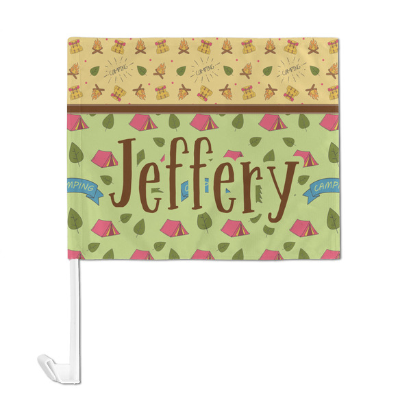 Summer Camping Car Flag - Large - FRONT