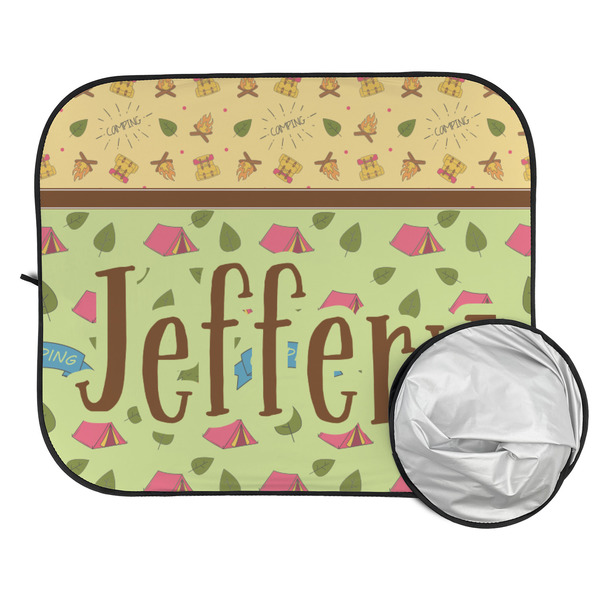 Summer Camping Car Sun Shades - FOLDED & UNFOLDED