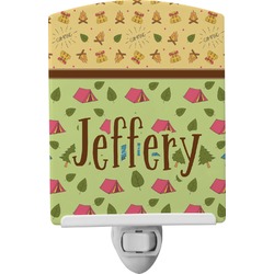 Summer Camping Ceramic Night Light (Personalized)