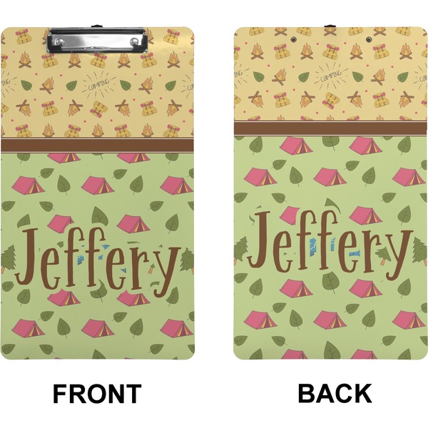 Summer Camping Clipboard (Legal) (Front + Back)