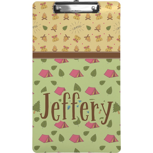 Custom Summer Camping Clipboard (Legal Size) (Personalized)