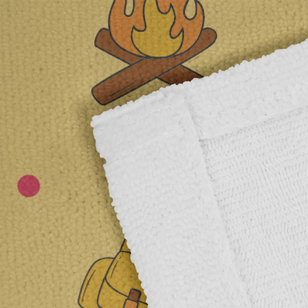 Summer Camping Close up of Fabric