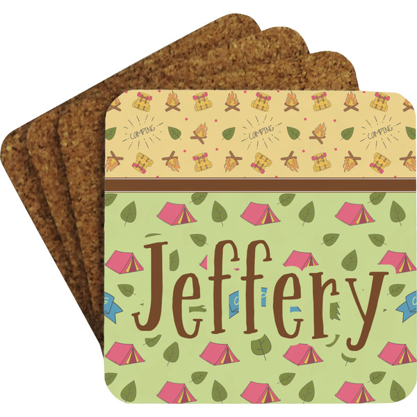 Summer Camping Coaster Set (Personalized)