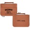 Summer Camping Cognac Leatherette Bible Covers - Large Double Sided Apvl