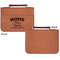 Summer Camping Cognac Leatherette Bible Covers - Small Single Sided Apvl
