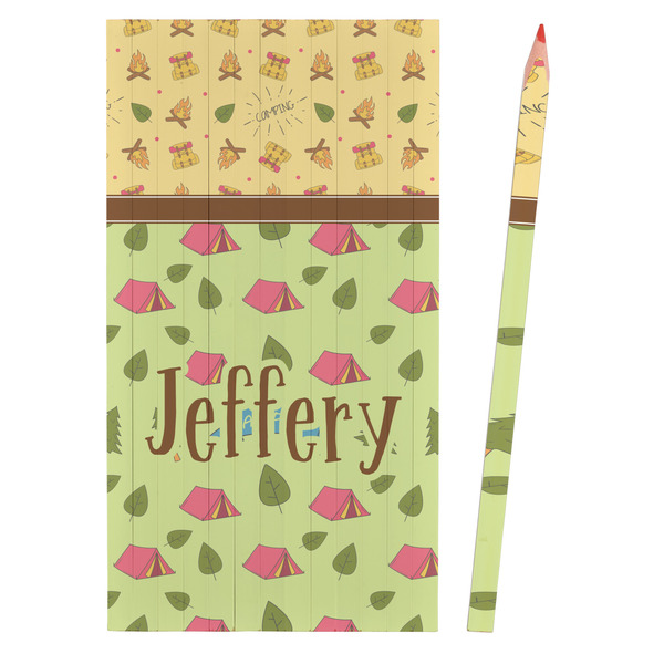 Summer Camping Colored Pencils - Front View