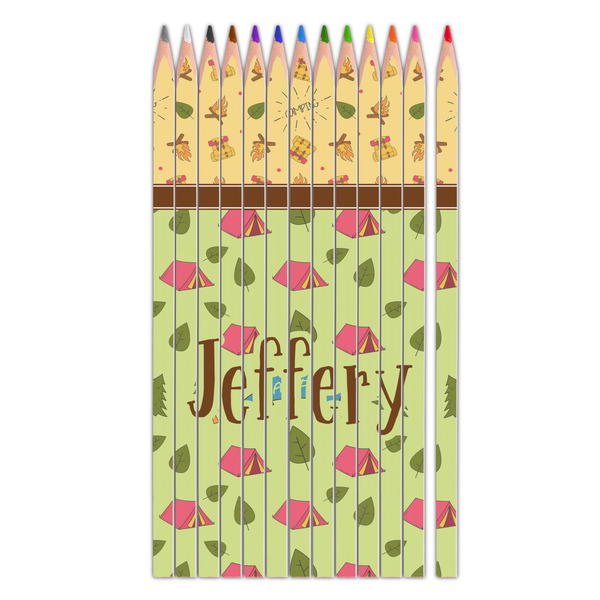 Custom Summer Camping Colored Pencils (Personalized)