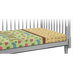 Summer Camping Crib Fitted Sheet (Personalized)