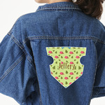 Summer Camping Large Custom Shape Patch - 2XL (Personalized)