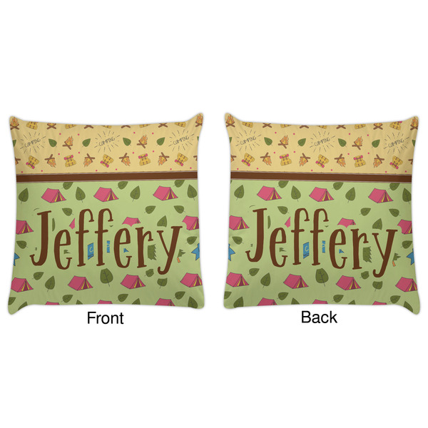 Summer Camping Decorative Pillow Case - Approval