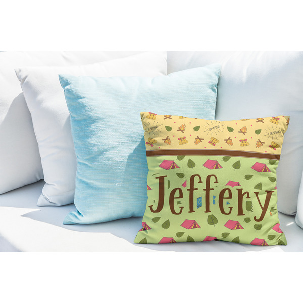 Summer Camping Decorative Pillow Case - LIFESTYLE 2