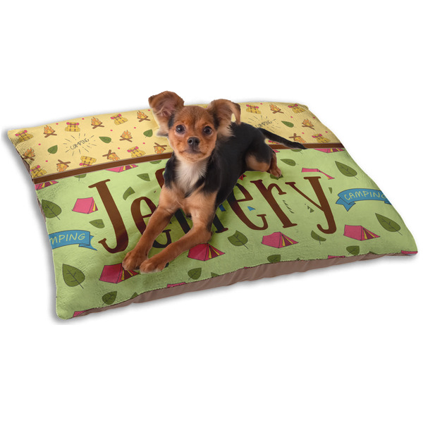 Summer Camping Dog Bed - Small LIFESTYLE