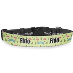 Summer Camping Deluxe Dog Collar (Personalized)