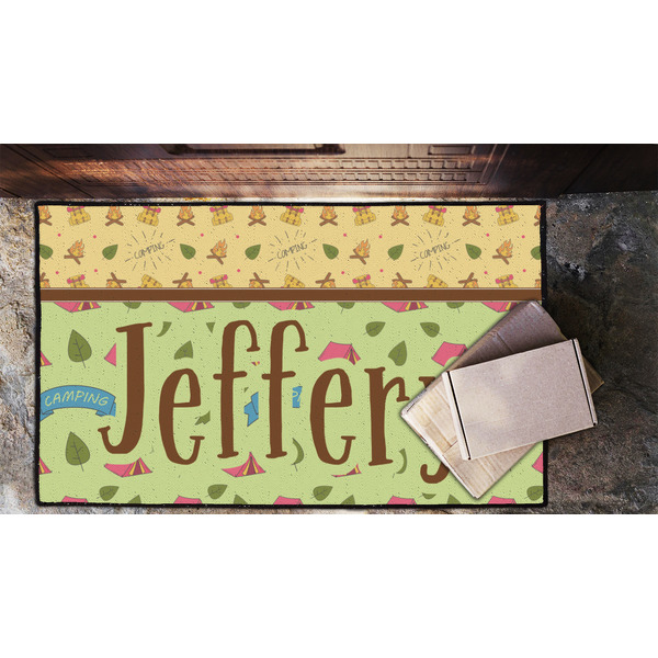 Summer Camping Door Mat - LIFESTYLE (Lrg)