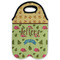 Summer Camping Double Wine Tote - Flat (new)