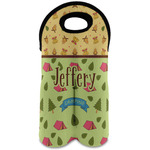 Summer Camping Wine Tote Bag (2 Bottles) (Personalized)